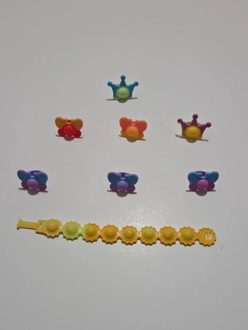 pop it fidget jewelry bundle